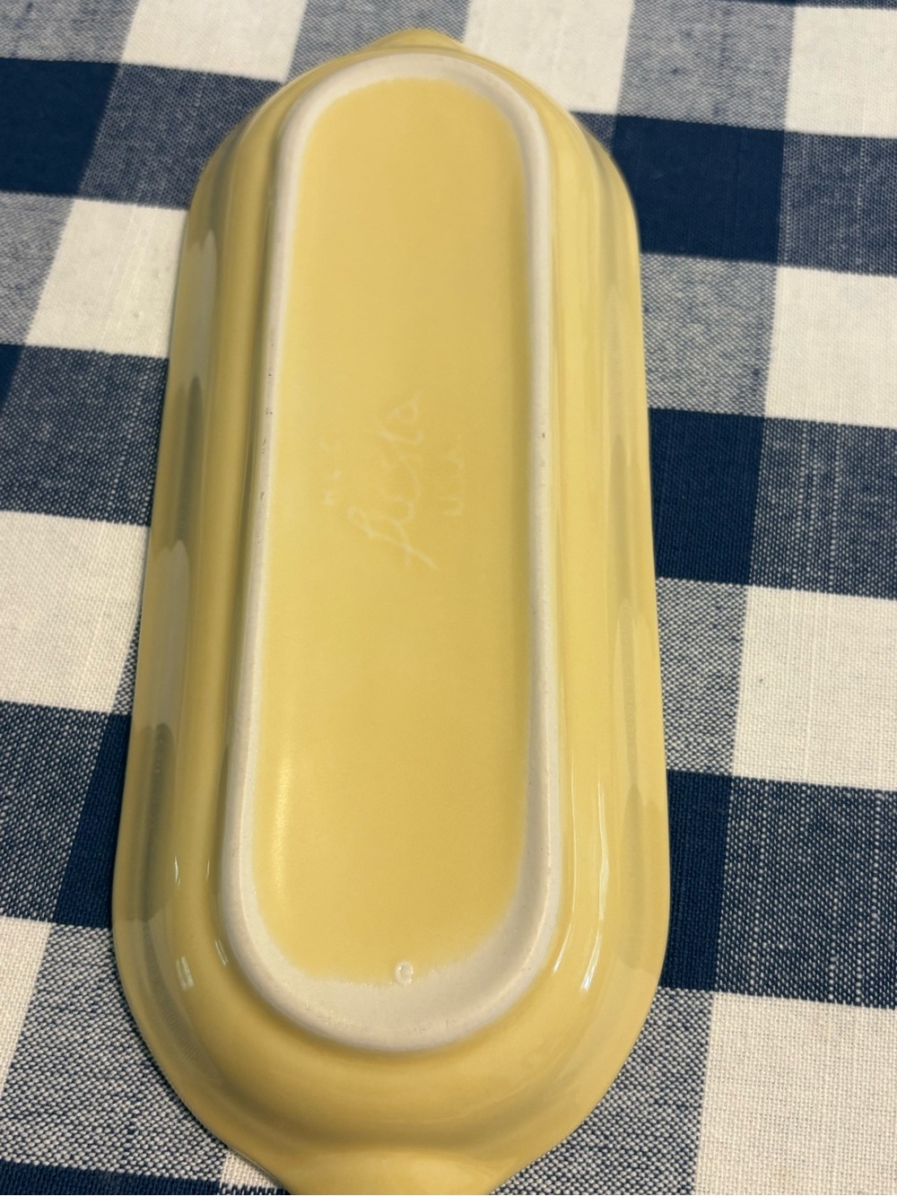 Vintage, Fiestaware utility or corn-on-the-cob relish trays, Fiesta